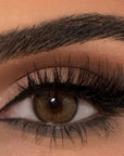 Caramel brown kleurlenzen (P: 0,00-6,00)